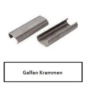 Galfan Krammen 1600 stuks t.b.v. Grote Handkramtang A. van Elk BV